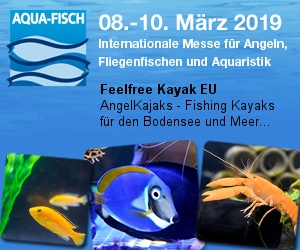 Angelmesse Aqua_Fisch 2019 Feelfree Kajak und Anglercamp_Peenestrom