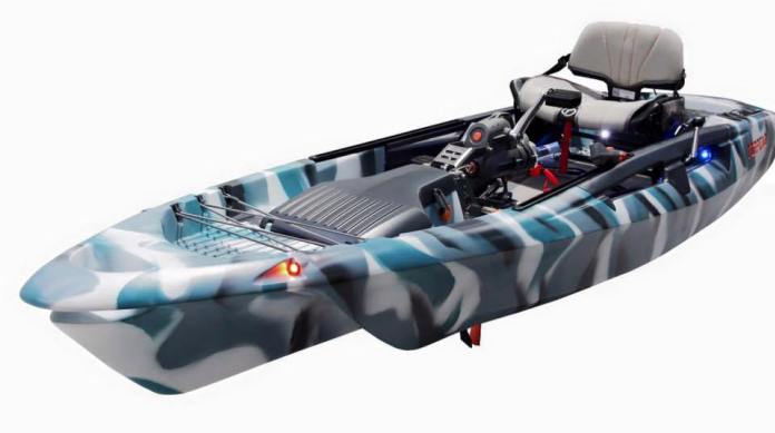 Dorado FeelFree Angelkajak Overdrive Pedal antrieb elektromotor fishing kayak 2019 anglercamp